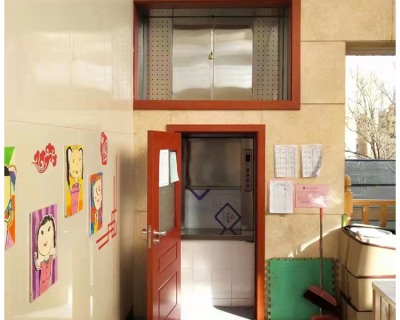 太原某飯店傳菜電梯安裝